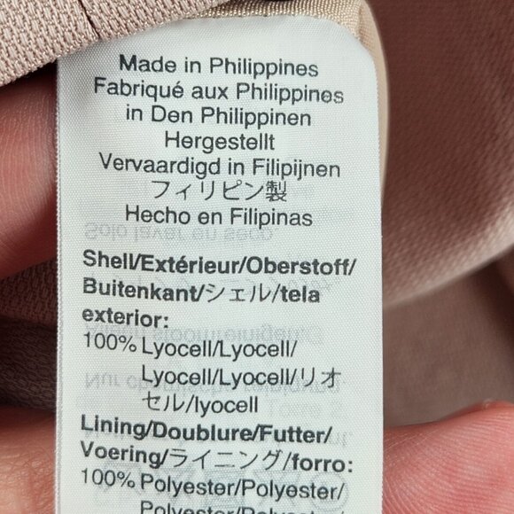 NWD J Crew 365 Women 16 Pink Blazer Long Sleeve Lyocell Shell Polyester Lined - Picture 13 of 14